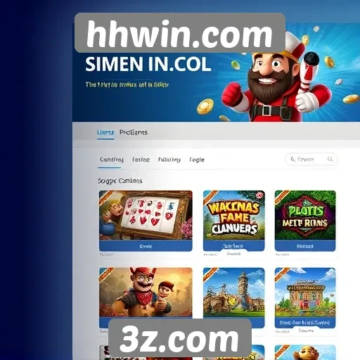 Análise das funcionalidades do site hhwin.com